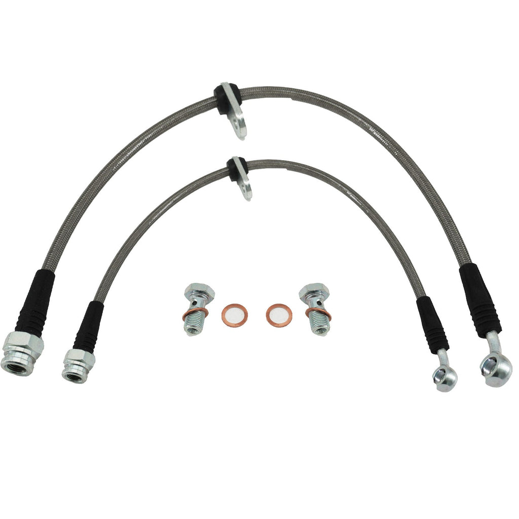 Stainless Rear Brake Line Replacement Kit For 92-95 Honda Civic w/rear disc