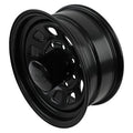 WHEEL STEEL MATTE BLACK 16X7