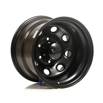 WHEEL STEEL MATTE BLK 15X10
