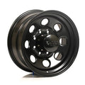 WHEEL STEEL MATTE BLK 17X8