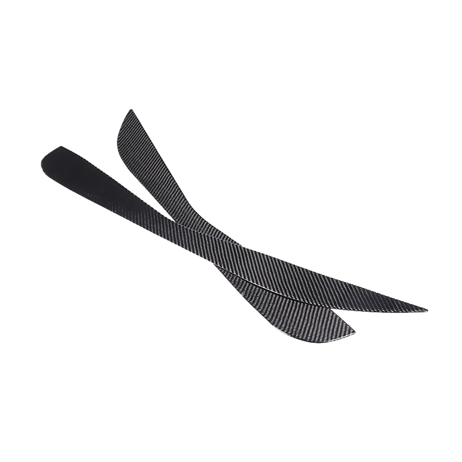 Dry Carbon Fiber Door Anti‑Kick Panel Cover for Chevrolet Corvette C8