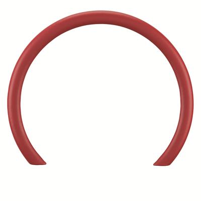 HALF WRAP D-SHAPE 14IN RED