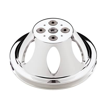 PULLEY UPPER POLISHED SM BLK