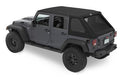 SOFT TOP SLANTBACK BLACK TWILL