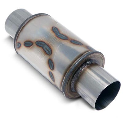 MUFFLER SS 2.5IN CENTER 5IN DI