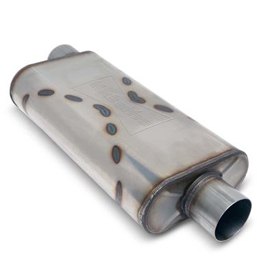 MUFFLER SS 3IN CTR 18IN CASE