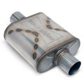 MUFFLER OVAL SS 2.5 IN CENTER