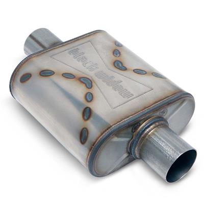 MUFFLER OVAL SS 2.5 IN CENTER
