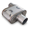 MUFFLER SS 2.5IN CTR-OFFSET