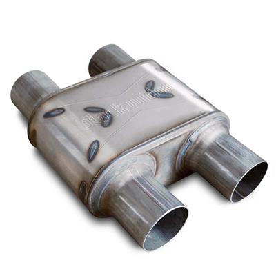 MUFFLER SS 2.5IN DUAL