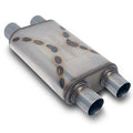 MUFFLER SS DUAL 2.5IN