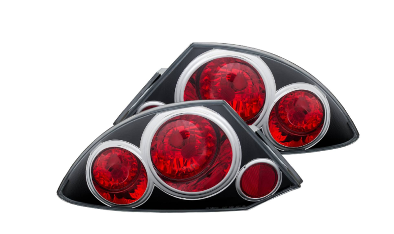 Anzo 2000-2005 Mitsubishi Eclipse Taillights Black