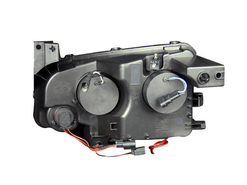 Anzo 2006-2010 Dodge Charger Projector Headlights w/ Halo Chrome