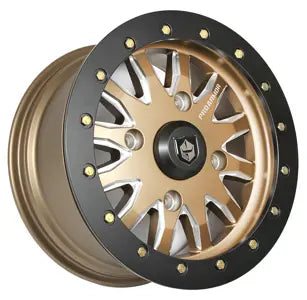 Pro Armor Wheel: Halo Milled 15x7 CanAm Bronze Metallic