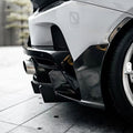 MWD Style Carbon Fiber Rear Diffuser Spats Canards for McLaren GT