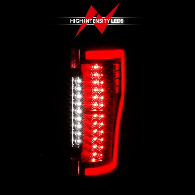 Anzo Ford F-250/350/450/550 Super Duty 17-18 L.E.D Tail Lights Black