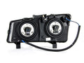 Anzo 2003-2006 Chevrolet Silverado 1500 Crystal Headlights w/ Halo Black