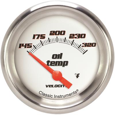 VELOCITY OIL TEMP GAUGE
