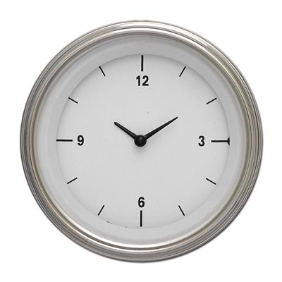 WHITE HOT 3IN CLOCK W RESET