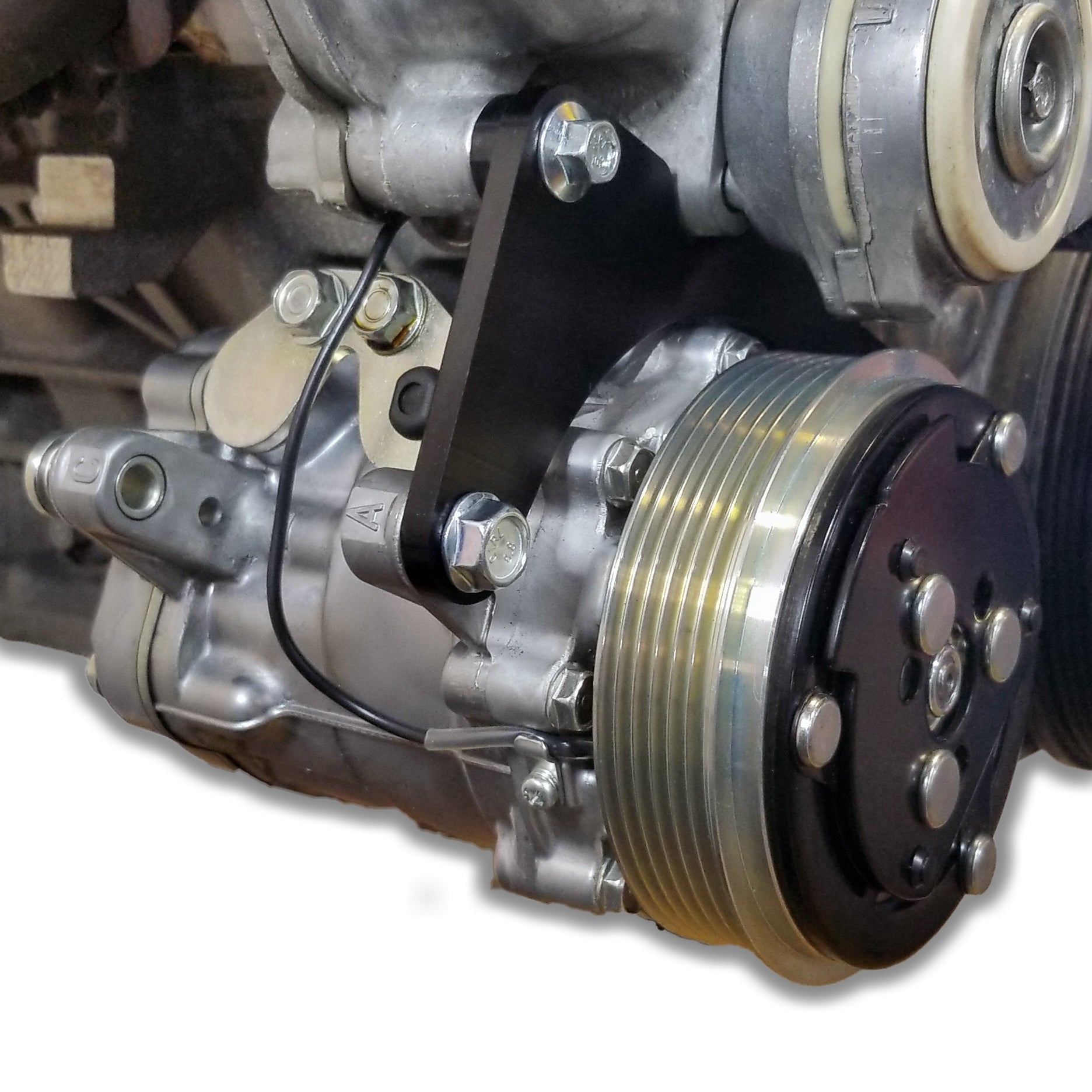 Sanden SD7 A/C Compressor Bracket for Coyote 2011-2024