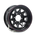 WHEEL STEEL BLK 16X7