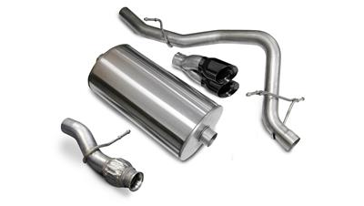 CAT BACK EXHAUST BLACK TIP