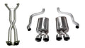 Corsa Performance 2.5" Dual Rear Exit Cat-Back Exhaust System with Twin 3.5" Tips