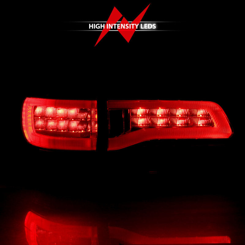Anzo 2014-2016 Jeep Grand Cherokee LED Taillights Red/Clear