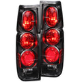 Anzo 1986-1997 Nissan Hardbody Taillights Black