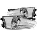 Anzo 1997-2002 Mitsubishi Mirage Crystal Headlights Chrome