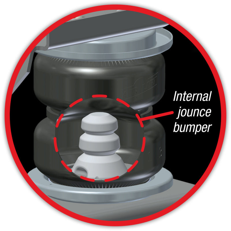 AIRLIFT Replacement Air Spring-Loadlifter 5000 Ultimate Bellows Type w/ intern