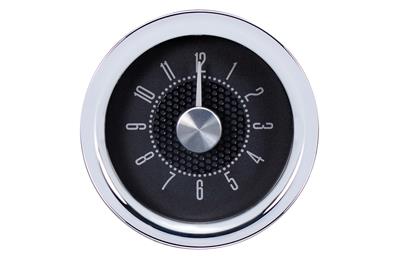 GAUGE CLOCK RTX 2.932 IN BLACK