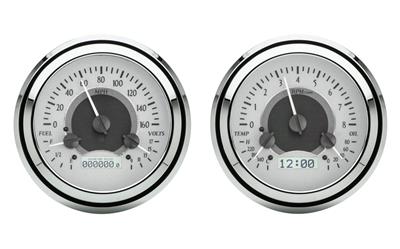 GAUGES DIRECT FIT SILVER