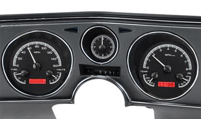 GAUGE KIT ANALOG BLACK VHX
