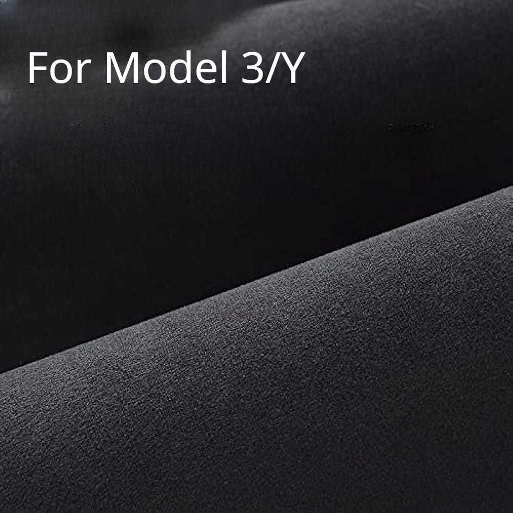 Dashboard Blackout Mat for Model 3/Y Anti-Glare Flannel Dash Cover