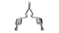 Corsa Performance 2015 Ford Mustang GT 5.0 3" Cat Back Exhaust, Polish Dual 4.5