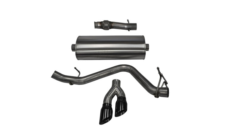 Corsa Performance 14 GMC Sierra/Chevy Silv 1500 Reg. Cab/Std. Bed 5.3L V8 Black Sport