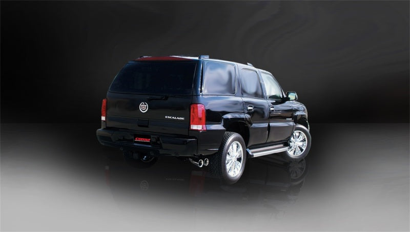 Corsa Performance 02-06 Cadillac Escalade 6.0L V8 Polished Sport Cat-Back Exhaust