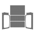 GRAY HEADLINER KIT