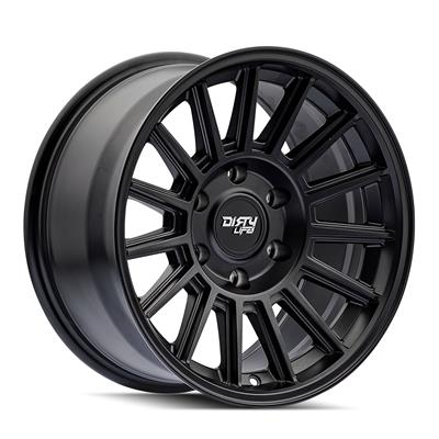 WHEEL MATTE BLACK 17X8.5