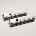 VALVE COVER SET SBC CHRM STEEL