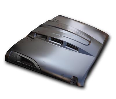 HOOD VENTED STEEL JEEP JK