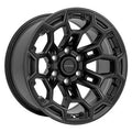 WHEEL MATTE BLACK W/ MATTE CHA