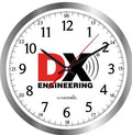 DX Engineering Logo UltrAtomic® Wall Clocks