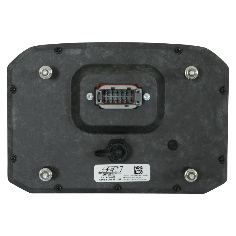 AEM CD-7 Logging Race Dash Carbon Fiber Digital Display (CAN Input Only)