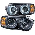 Anzo 2012-2015 Chevrolet Sonic Projector Headlights w/ Halo Black (CCFL)