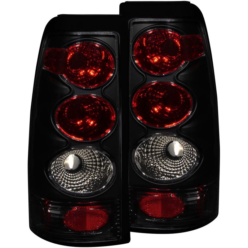 Anzo 1999-2002 Chevrolet Silverado 1500 Taillights Dark Smoke
