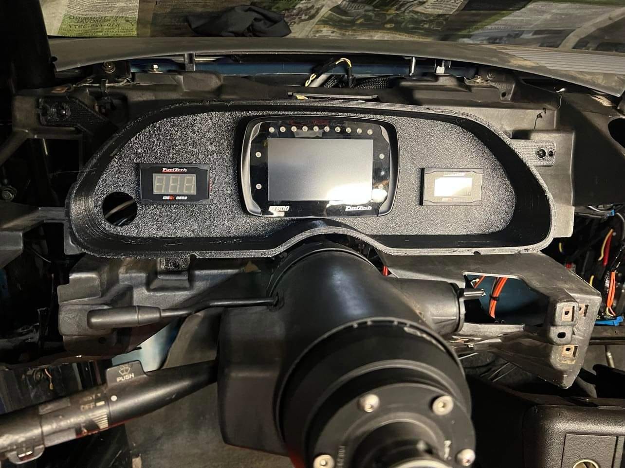 3D Printed Digital Dash Bezel for 1993-1996 Early 4th Gen Chevrolet Camaro - CarChains3d