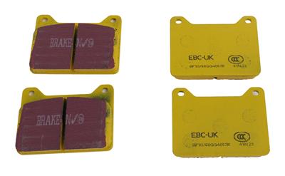 BRAKE PADS YELLOWSTUFF