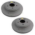 ROTORS BRAKE SLOTTED DIMPLED